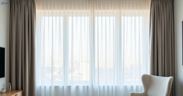 Freshly steam cleaned curtains in turramurra-nsw QLD